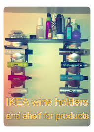 Ikea Wine Holders Shelf Under 25 00 Use For Towels Supplies And Storage For Hair Products Http Ww Wine Holder Dorm Room Tapestry Hair Product Storage
