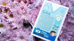 What other kinds of jobs can i get with an rn degree? Sabres Jack Eichel Honors Nurses With Flowers Wgrz Com
