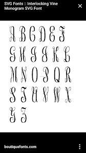 Download Fonts Free Monogram Fonts Cricut Monogram Monogram Fonts
