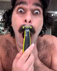 He looks like a completely different person 🤣