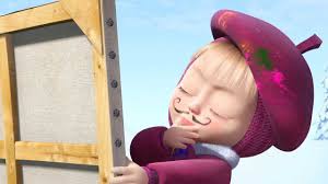 маша и медведь фотография 9 на 12 серия 34 Masha I Medved Kartina Maslom Seriya 27 Masha And The Bear Travel Pillow All Episodes