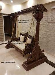 Great savings & free delivery / collection on many items. Big Indoor Wooden Swing Jhula Strong Long Lasting For 25yr