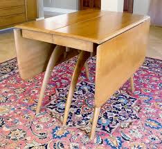 Heywood Wakefield Wishbone Dining Room Table M1557g Ebay Heywood Wakefield Heywood Wakefield Furniture Wakefield Furniture