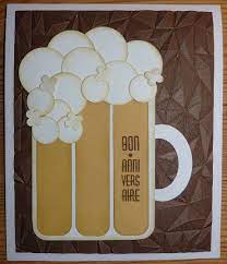 Carte anniversaire homme à télécharger et imprimer gratuitement. Carte Anniversaire Chope De Biere L Atelier D Elfenanou Carte Anniversaire Diy Carte Anniversaire Idee Carte Anniversaire
