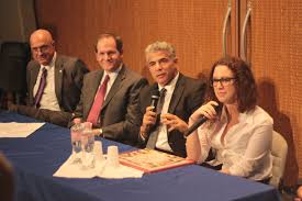 Yair lapid is the founder and chairperson of yesh atid, israel's centrist party, and the leader of the opposition. Yair Lapid Israeli Minister Of Finance Visits The Lauder School In Budapest