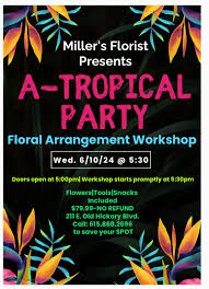 If you missed the last workshop…that's OK! Catch the Tropical Paradise  Party. See the flyer below. RSVP @ 615-868-2696 or in-box me! Space is  limited but as of today seats are still