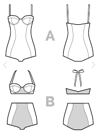 This pattern was originally designed as a swimming suit sloper and you can easily adjust it to design your own suit. Top 10 Swimsuit Sewing Patterns The Foldline