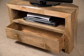 With two door covered storage areas on either side of the spacious middle cabinet space, this tv stand provides plenty of storage to go along with ample. Dakota Light Mango Small Corner Tv Stand Casa Bella Furniture Uk