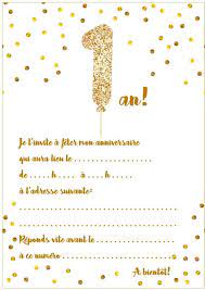 Malgré la fraîcheur que j'affiche encore aujourd'hui, je fête afin de fêter mes. Carte D Invitation D Anniversaire 1 An