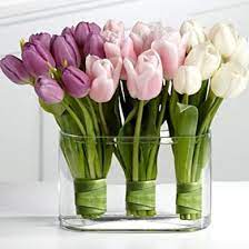 Tulips By Floraville Ca Tulips Spring Flower Arrangements Tulips Arrangement Beautiful Flowers