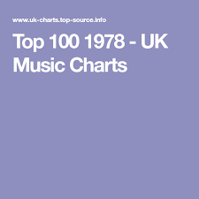 top 100 1978 uk music charts music music charts uk