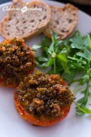 Tomates A La Provencale Cuisinons En Couleurs Tomates Provencales Cuisson Des Aliments Alimentation