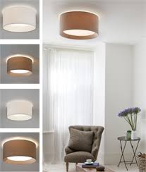 Hanging lights usually attach to an adjustable length chain. Flush Mounted Drum Pendants Lighting Styles