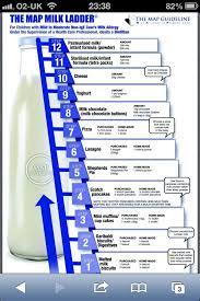 The Milk Ladder Milk Ladder Milk Allergy Cows Milk Allergy