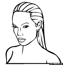 She portrayed simone deveraux in k.c. Famous Actress Coloring Pages