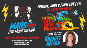 Make sure not to miss the balloon & wine festival, which is held every year in this region, or else you might miss your chance to combine the pleasure of traveling with the joy of wine. Tonight At 8pm Et Don T Miss Your Chance To Catch The Mads Riff On The Lost Missile Followed By A Q A With Special Guest Bridget Nelson Just 10 And You Can Download