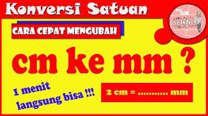 In inci ke furlong —. Cm Ke Mm Centimeter Ke Milimeter Mengubah Cm Ke Mm Youtube