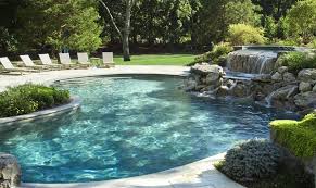 Fantastic Sense Of Natural Rock Swimming Pool Design Ideas Elegant Natural Rock Swimming Pool De Luxury Swimming Pools Pool Landscape Design Pool Landscaping