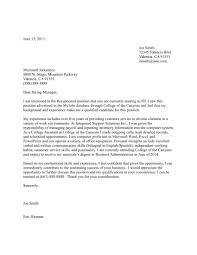 19 Job Application Letter Examples Word Examples
