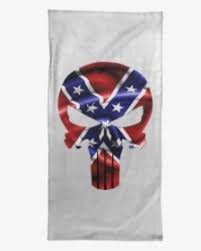 Rebel flag tattoos have been famous for a tremendously long time. Rebel Flag Hand Towell Skull Rebel Flag Tattoo Hd Png Download Kindpng