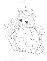 These free printable cat coloring pages online will not only to increase your kid's creative skills, but also a way to create a stronger bond between you and your kid. Teacup Kittens Coloring Book Design Originals Kayomi Harai 9781497202269 Amazonsmile Books Cat Coloring Page Kittens Coloring Kitten Coloring Book