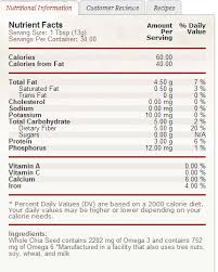 Chia Seed Bob S Red Mill Natural Foods Vital Wheat Gluten Chia Seed Nutrition Facts Organic Chia Seeds