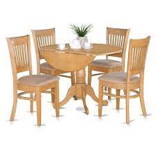 Shop East West Furniture Dublin Dining Set With Vancouver Chairs At Lowe S Canada Find Our Kitchen Table Settings Small Kitchen Tables Dinette Kitchen Table