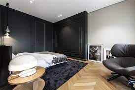 Wooden floors, concrete walls and natural light! 80 Men S Bedroom Ideas A List Of The Best Masculine Bedrooms Interiorzine
