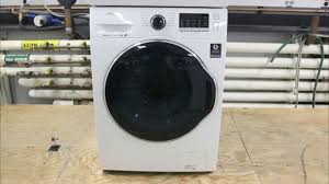 The smallest full size washer and dryer are typically 27 or 28 inches in width. Compact Washers And Dryers Solve Tight Fit Needs Consumer Reports