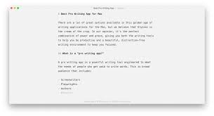 It offers a dedicated app for windows and mac. The Best Writing App For Mac Ipad And Iphone The Sweet Setup