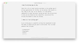 Whether you write novels or screenplays evernote is free to download for both android and ios devices or you can use it online. The Best Writing App For Mac Ipad And Iphone The Sweet Setup