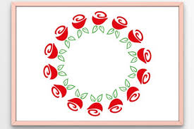 5 Roses Svg Designs Graphics