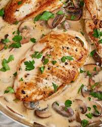 Recipe Creamy Parmesan Garlic Mushroom Chicken Recipe Chicken Mushroom Recipes Mushroom Chicken Cream Of Mushroom Chicken