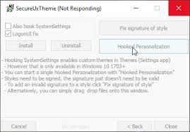 Check spelling or type a new query. Clicking Hooked Personalization Does Nothing Issue 7 Namazso Secureuxtheme Github