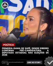 A primeira-dama de Sapé, Denise Ribeiro, confirmou oficialmente, sua  pré-candidatura a deputada estadual nas eleições de 2026. Com forte atuação  social e presença constante nas comunidades, Denise ...