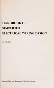 Download this book wiring simplified: Book Handbook Of Simplified Electrical Wiring Design By John D Lenk Download Pdf Epub Fb2