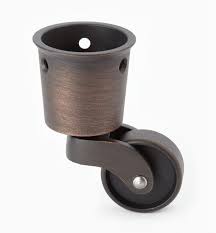 Choose from options that include rubber casters, swivel casters, single or twin wheels, and much more to suit your needs perfectly. Brass Casters Lee Valley Tools