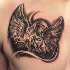 Guardian Angels Tattoos Tattoos For Women Tattoos For Guys Tattoos For Women Small Ta Half Sleeve Tattoos Drawings Half Sleeve Tattoos Color Neck Tattoos Women