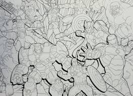 Mcu movie cover coloring page avengers infinity war all characters thanos captain america iron man black panther spider man thor ant man clint barto. Plakat Kolorowanka 2 Arkusze Tuba Marvel Avengers 7195589622 Oficjalne Archiwum Allegro