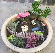 You will love this broken pot fairy garden tutorial. Craft Supplies Tools Lily Bloom Fairy Garden Miniature Sleeping Fairy Baby Terrarium Flower Miniature Garden Accessories Container Gardening Indoor Gardening Materials