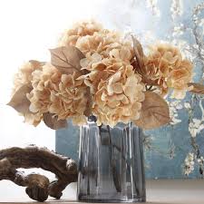 We did not find results for: Artificial Flowers 5 Stems Tan Silk Hydrangea Fake Floral Vanrina