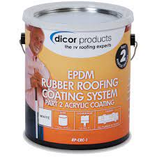 How to apply rv roof coating? Acrylic Coating Part 2 For Epdm Rubber Roofing Dicor Products