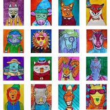 Diy Pet Portraits With Personality Pet Portraits Animal Portraits Art Art Lessons