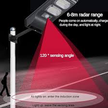 WYUYIWH 30W/60W/90W LED Solar Lamp with ... - Amazon.com