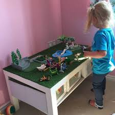 Ikea Lack Coffee Table Hack For Little Lady S Playmobil More Coffee Little Coffee Table Hacks Lack Coffee Table Ikea Lack Table