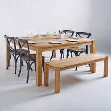 Table à manger design moderne en verre et pieds métaux. Table A Manger Carree 8 Couverts Adelita La Redoute Interieurs Chene La Redoute