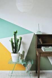 36 Ideas To Paint A Color Block Wall Domino Home Decor Decor Home Deco