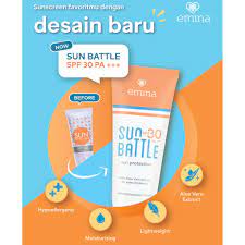 They help loosen up the dirt and grime from your skin and hair to allow for water to wash it away with ease. Emina Sun Battle Protection Spf 30 60ml Shopee Indonesia