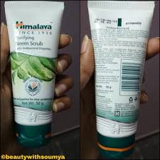 Himalaya Purifying Neem Face Scrub Review Herbal Scrub Skin Care Neem Herbal Scrub