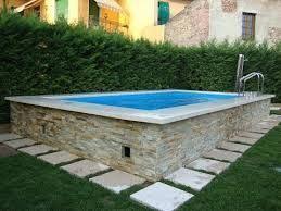 10 Popular Above Ground Pool Deck Ideas This Is Just For You Who Has A Above Ground Pool In The House Having Backyard Pool Swimming Pools Small Pool Design